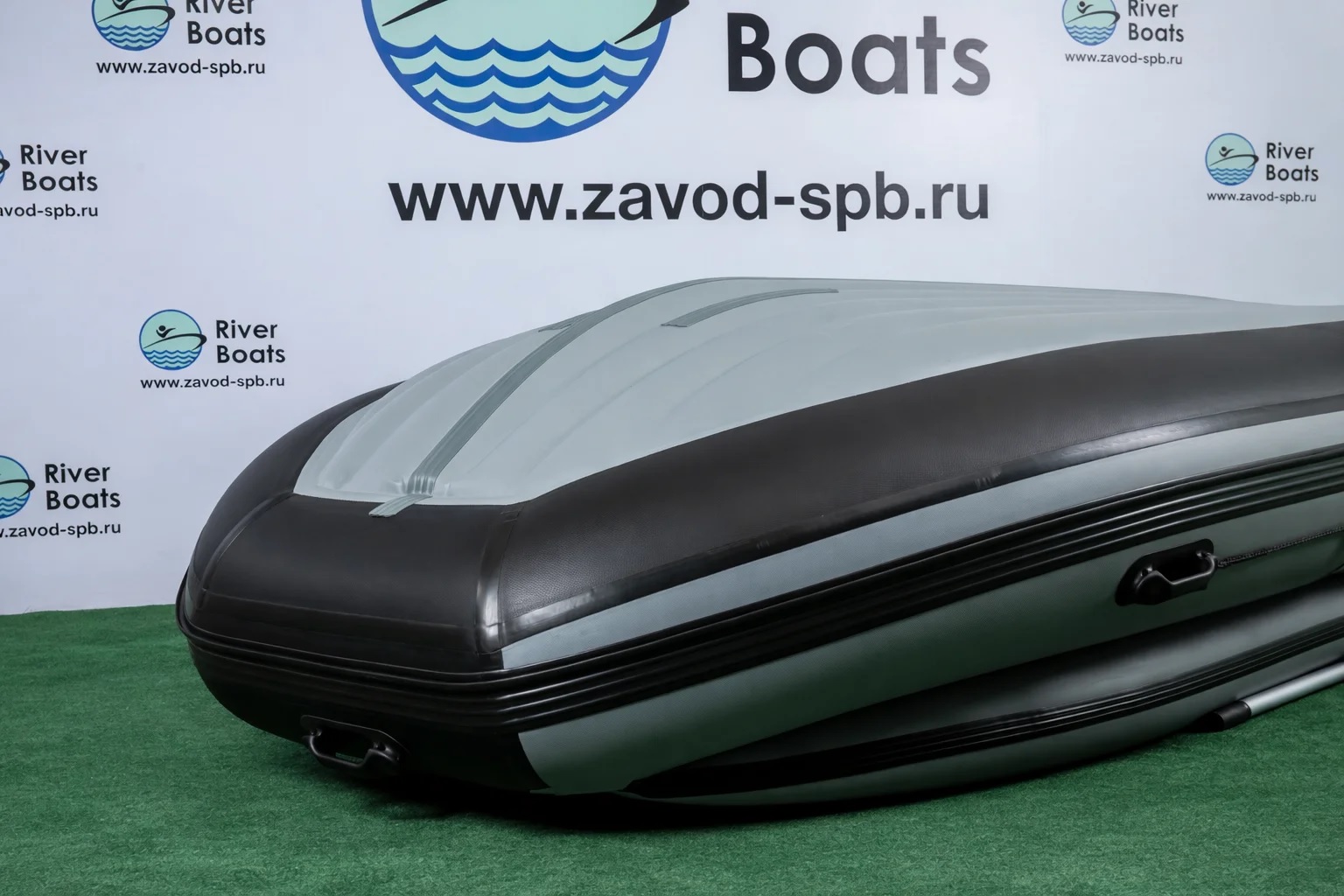 Лодка ПВХ RiverBoats RB – 430 (НДНД) + Фальшборт