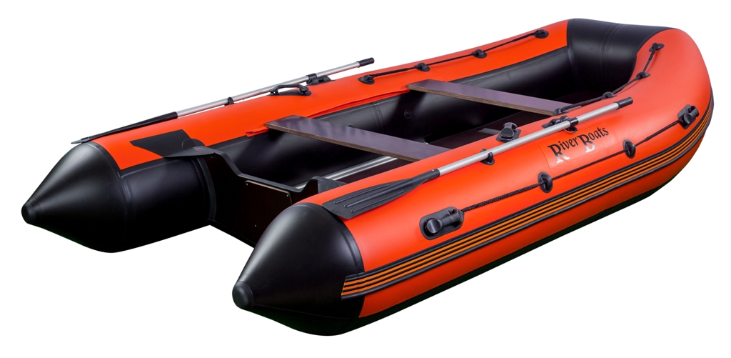 Лодка ПВХ RiverBoats - 390 (Киль)