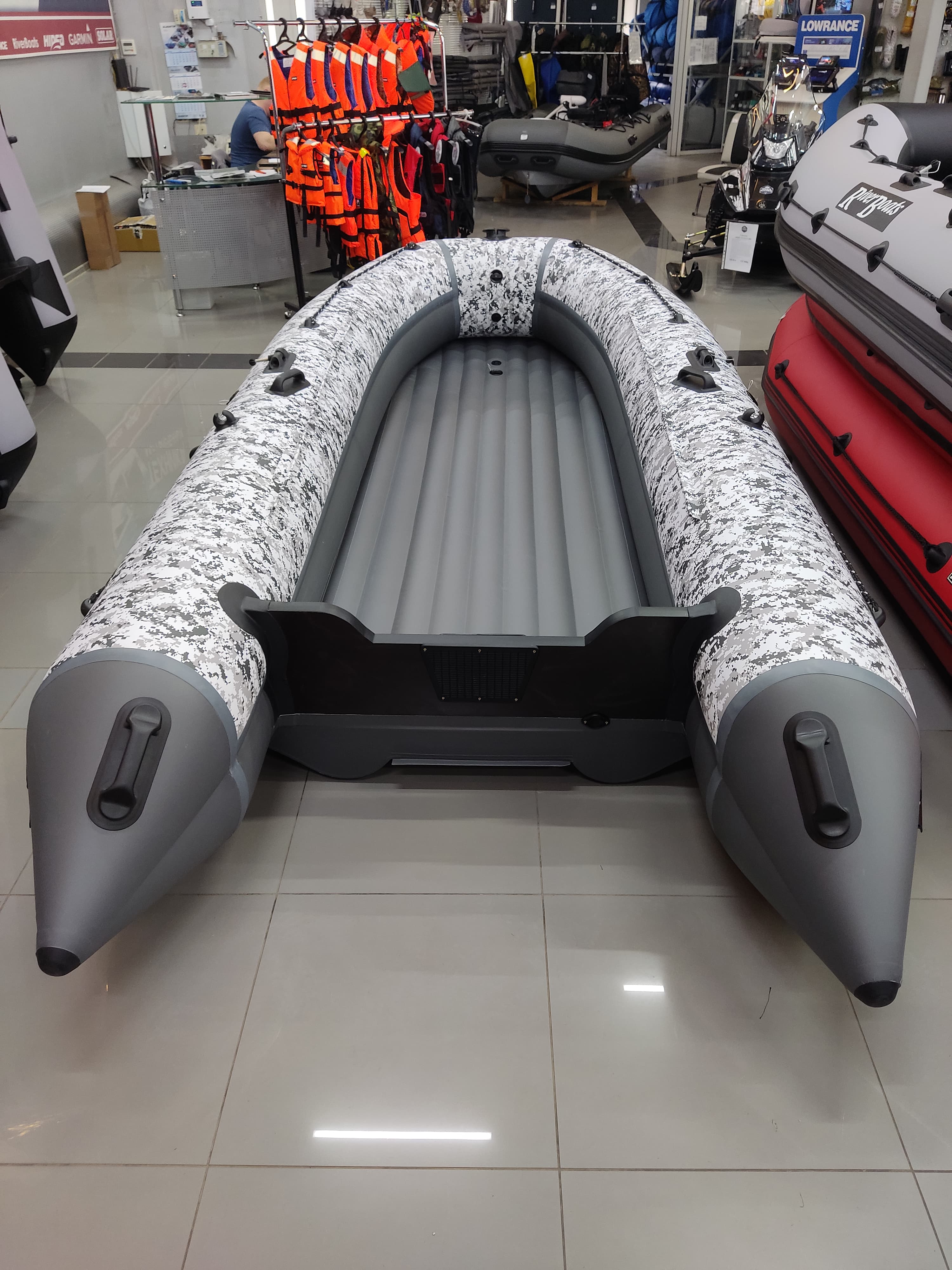 Лодка ПВХ ORCA 400 Арго НД КАРБОН