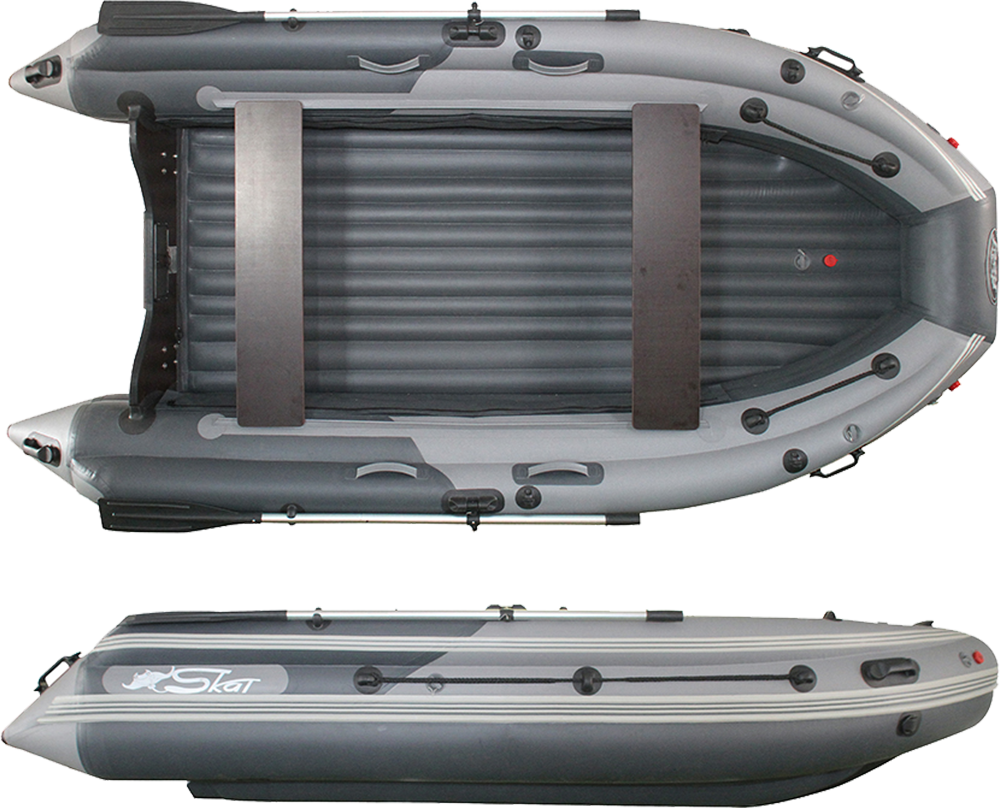 Лодка ПВХ SKAT TRITON 370 NDFi НД (фальшборт)