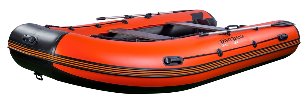 Лодка ПВХ RiverBoats - 390 (Киль)
