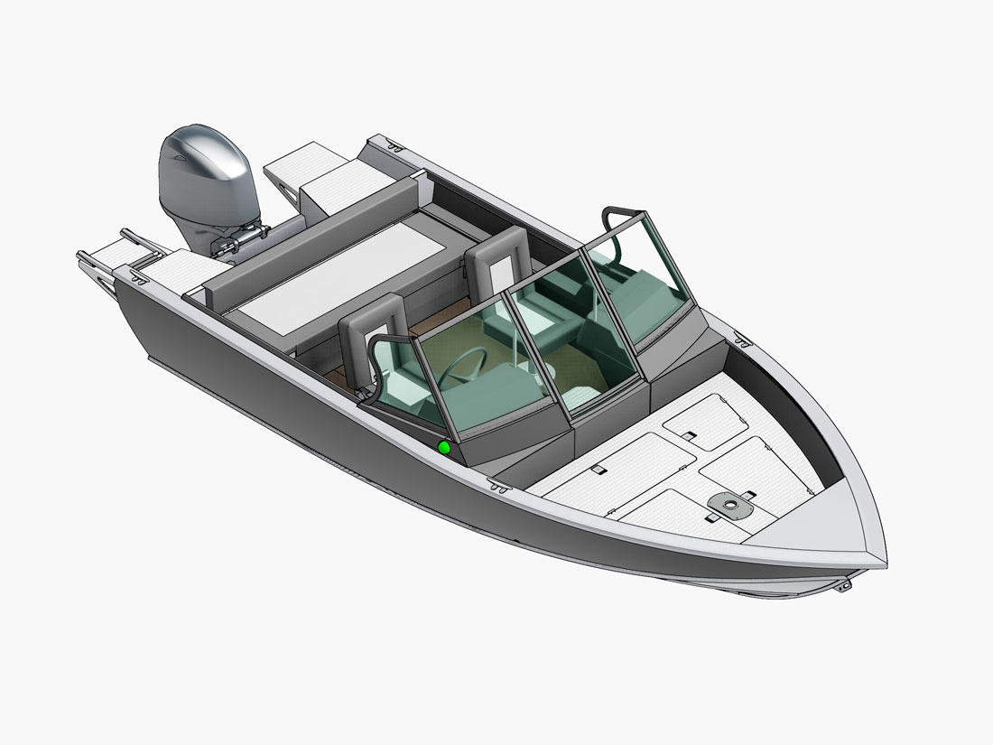 Лодка Realcraft 460 FISH