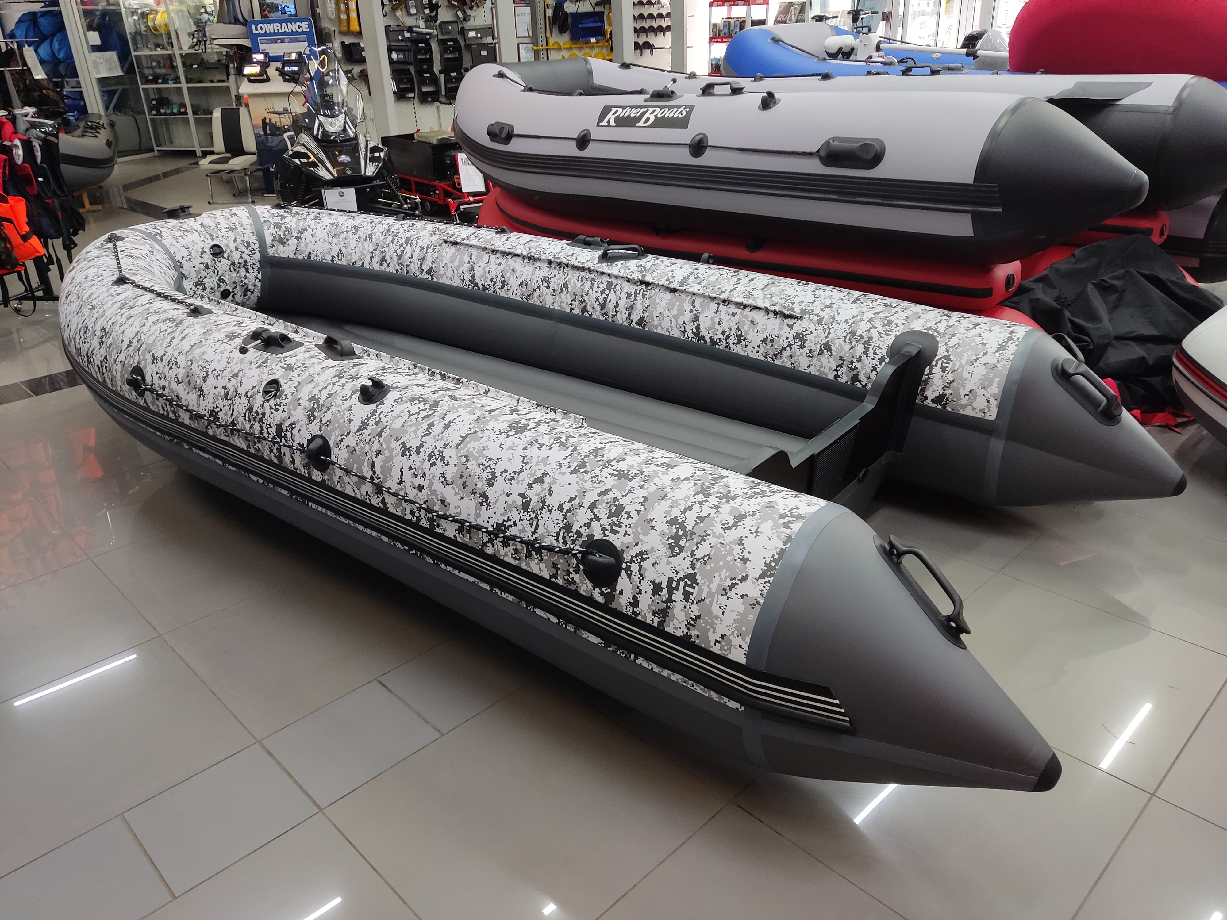 Лодка ПВХ ORCA 400 Арго НД КАРБОН