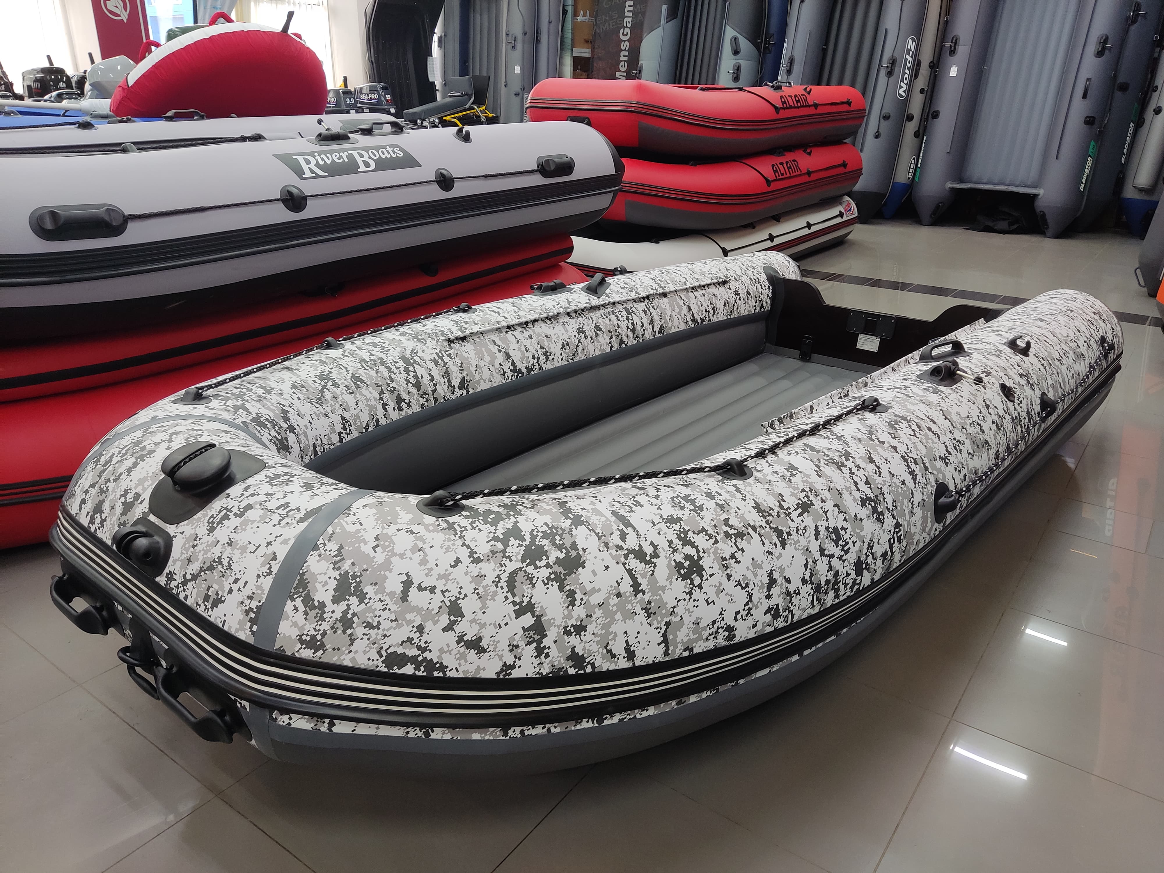 Лодка ПВХ ORCA 400 Арго НД КАРБОН