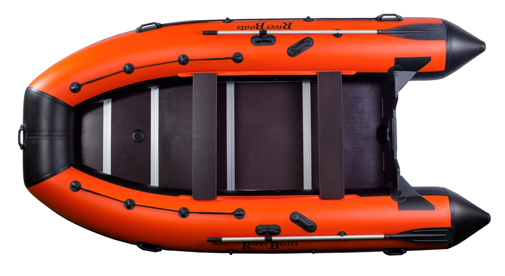 Лодка ПВХ RiverBoats - 390 (Киль)