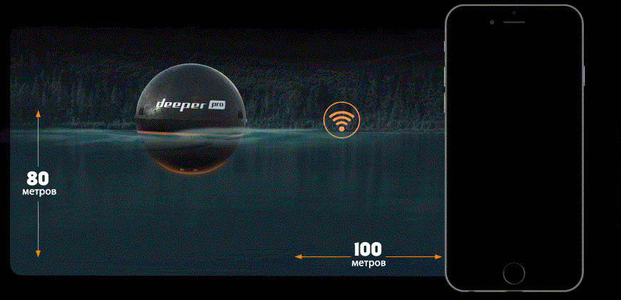 Эхолот беспроводной Deeper Smart Sonar PRO