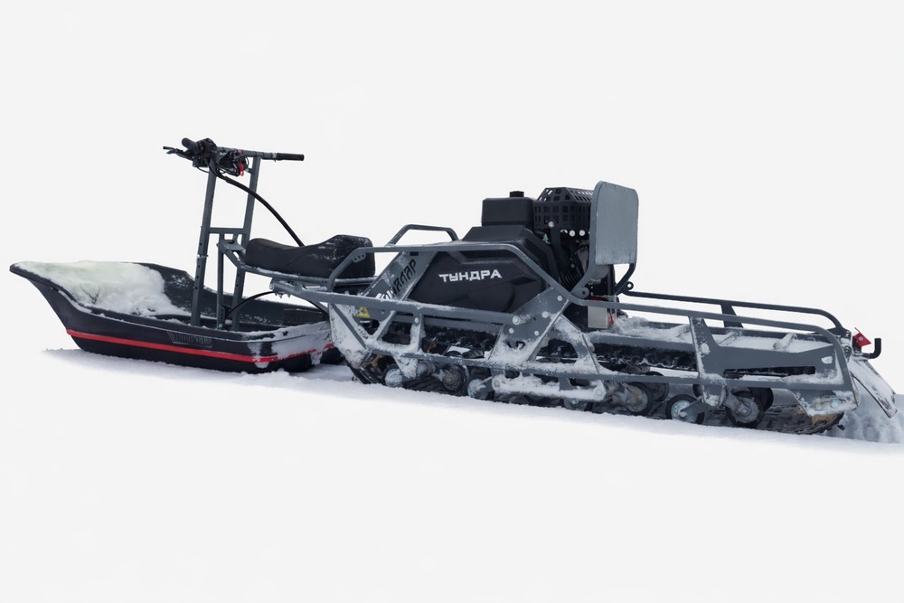 Мотобуксировщик Тундра Long Pro Толкач