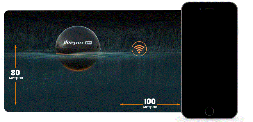 Эхолот беспроводной Deeper Smart Sonar PRO