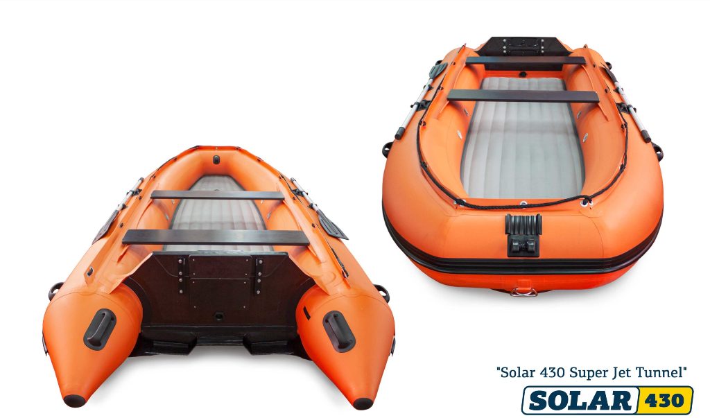 Лодка НДНД SOLAR-430 Super Jet tunnel