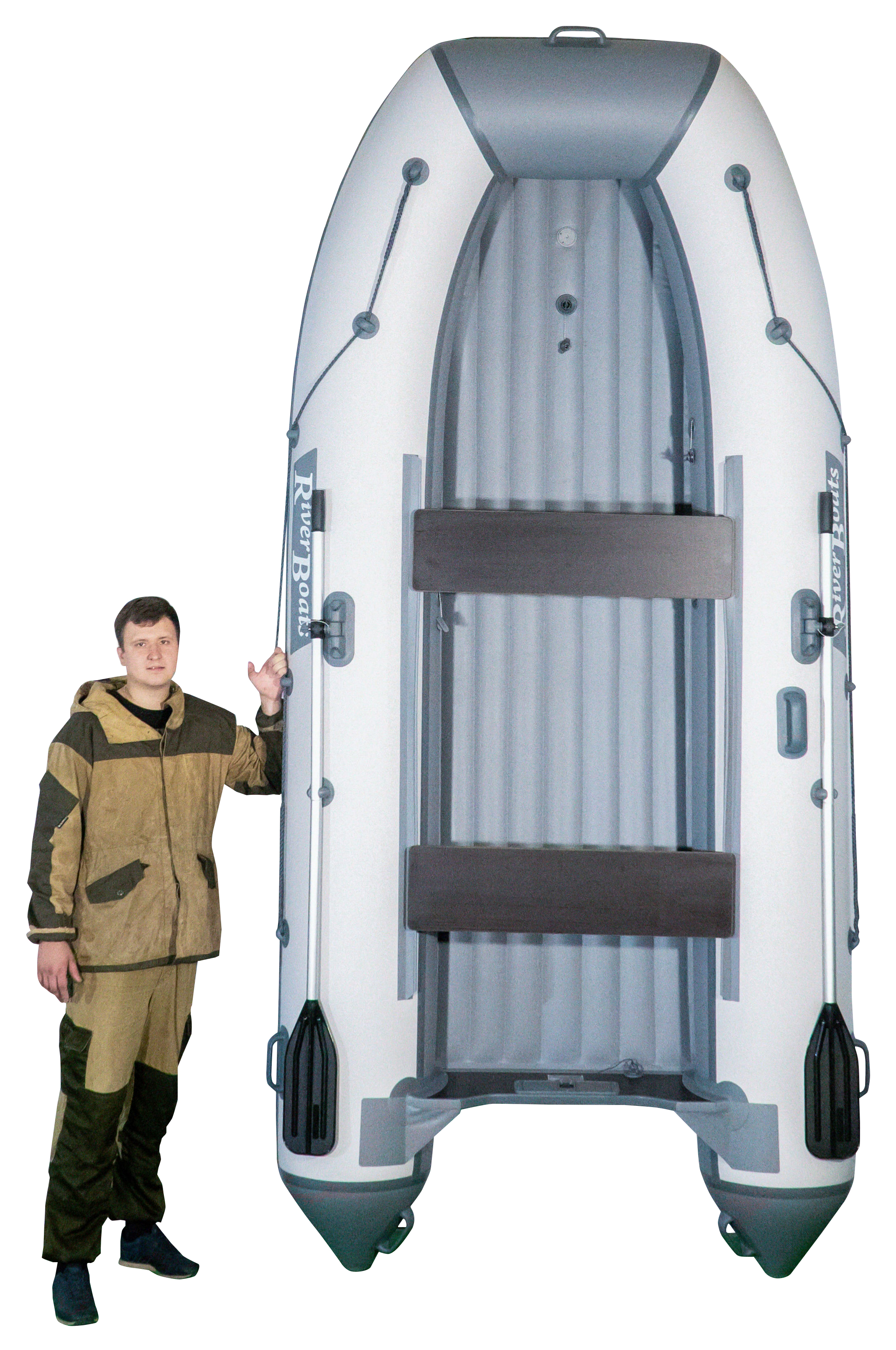Лодка ПВХ RiverBoats — 350 (НДНД)