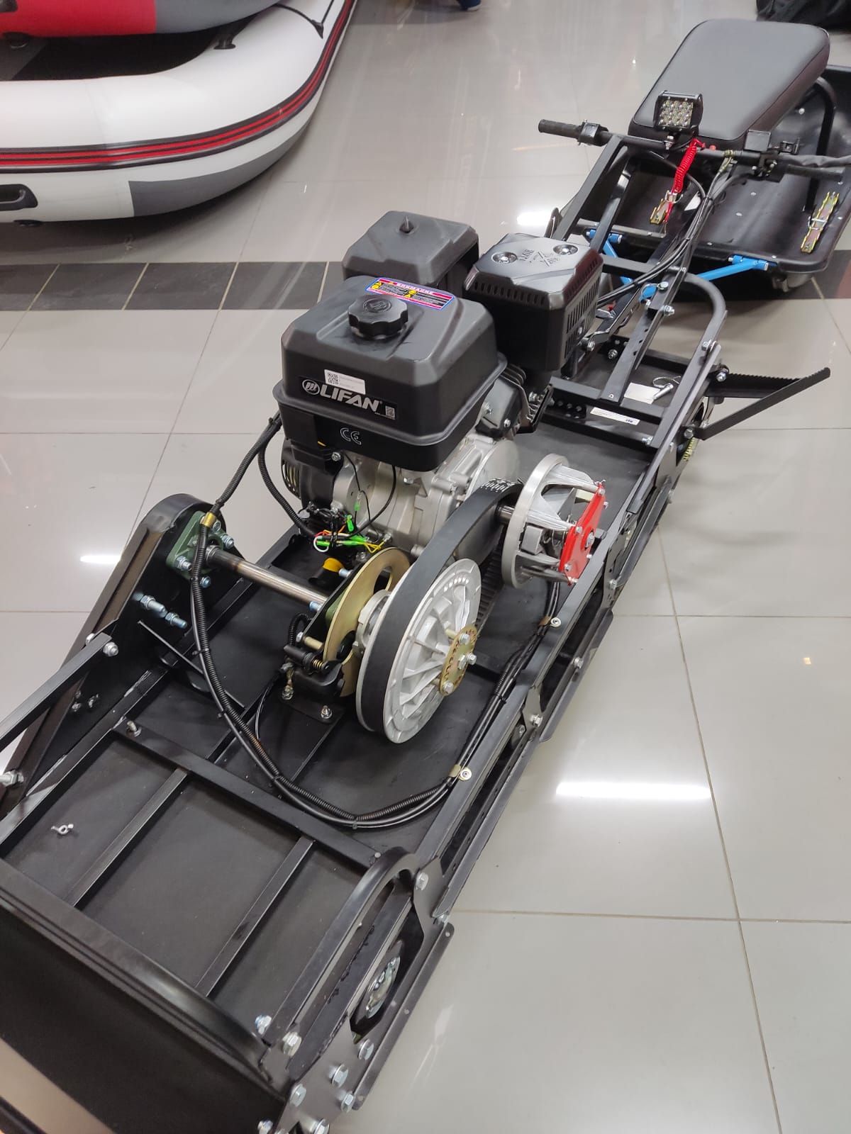 Мотобуксировщик Тофалар 500 Long +20л.с.!